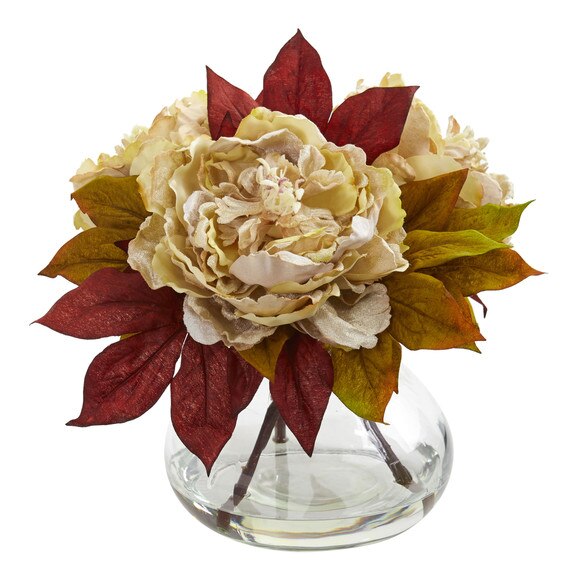 Peony Artificial Arrangement - SKU #1580 - 2