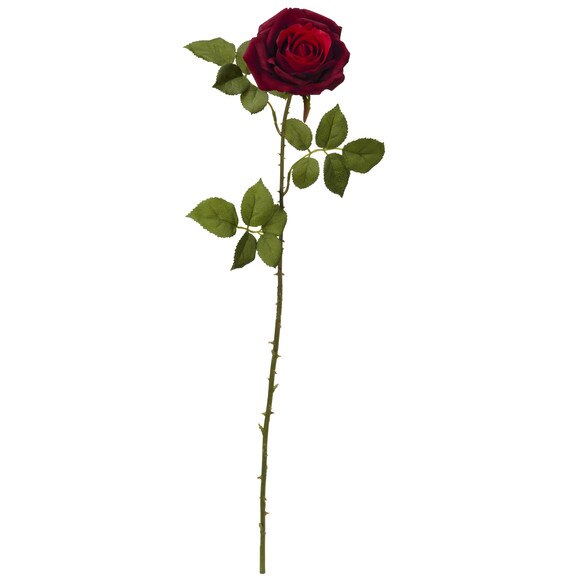 33 Elegant Red Large Rose Stem - SKU #2146