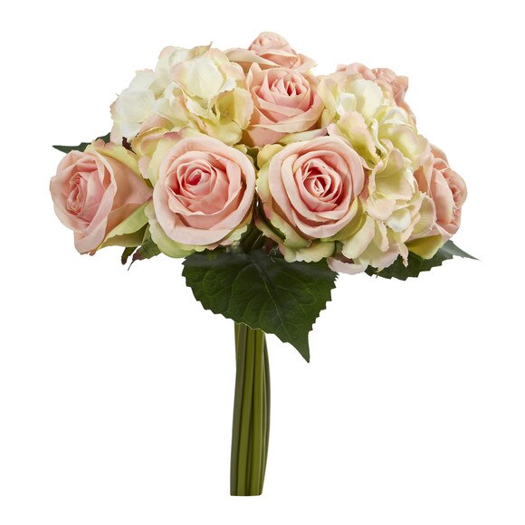12 Rose and Hydrangea Bouquet - SKU #2258