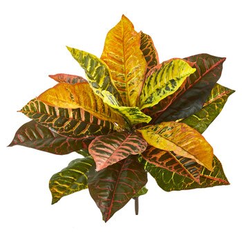 21 Garden Croton Plant Real Touch - SKU #2297