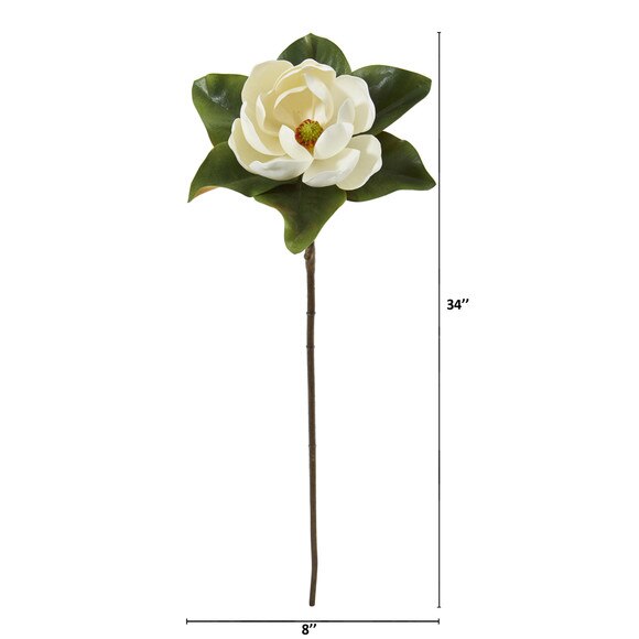 33.5 Magnolia Flower Bloom Collection - SKU #2332-WH - 1
