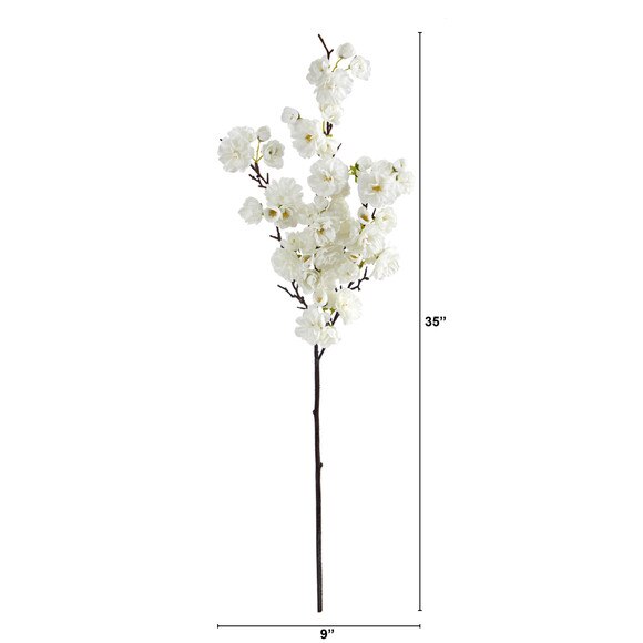 35 Fluffy Cherry blossom - SKU #2363-WH - 1