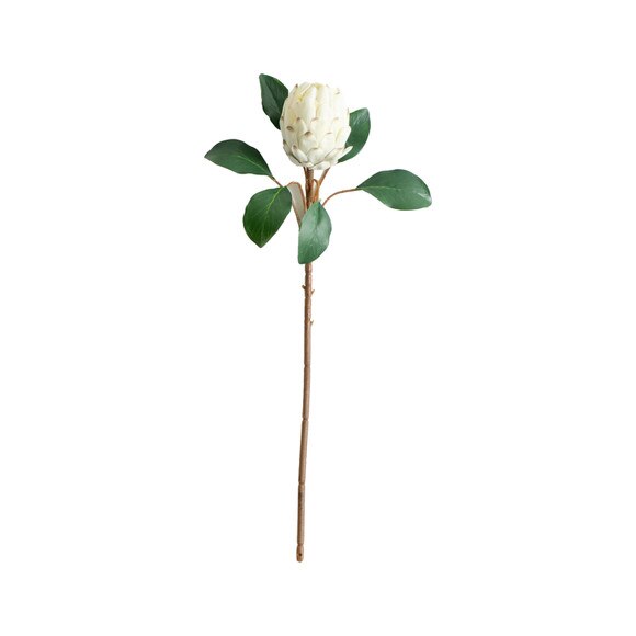 26-in Artificial King Protea Flower Stems - Set of 4 - SKU #2455-S4