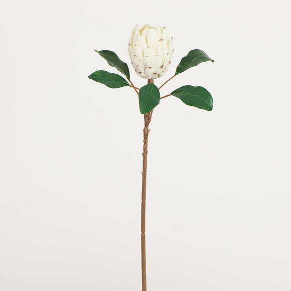 26-in Artificial King Protea Flower Stems - Set of 4 - SKU #2455-S4 - 8