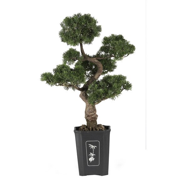 Cedar Bonsai 36 Silk Plant - SKU #4100