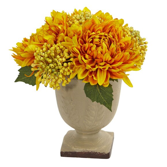 Mum Artificial Arrangement - SKU #4177-YL