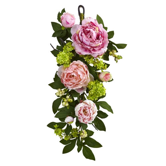 24 Mixed Peony Hydrangea Teardrop - SKU #4540