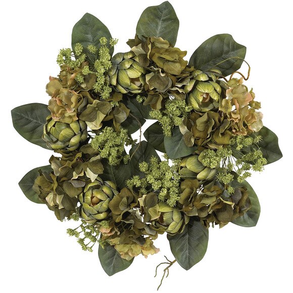 18 Artichoke Wreath - SKU #4628