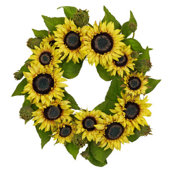 22 Sunflower Wreath - SKU #4787