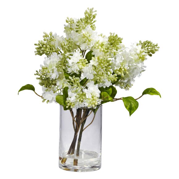 Lilac Silk Flower Arrangement - SKU #4805