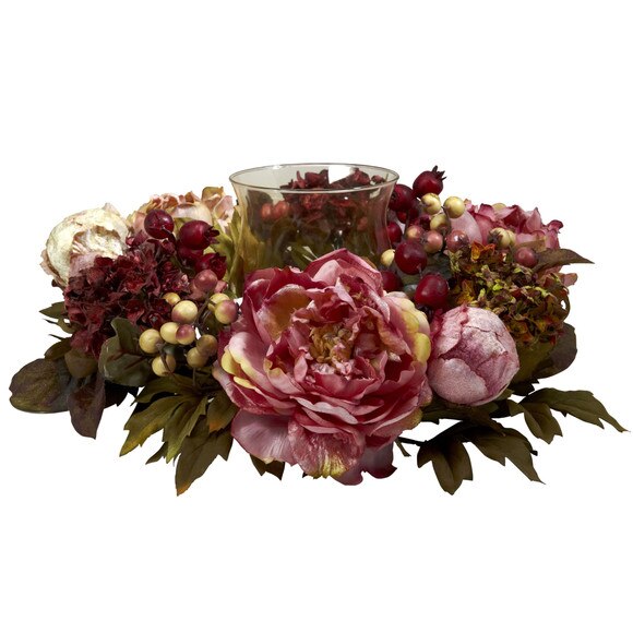 Peony Hydrangea Candelabrum - SKU #4931