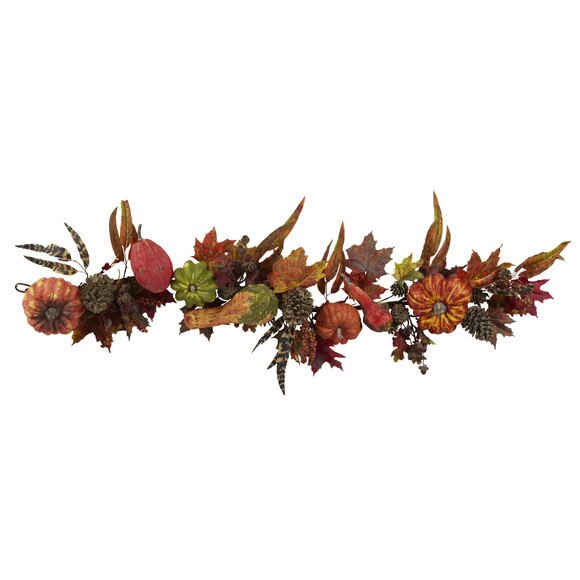 54 Pumpkin Gourd Garland - SKU #4938
