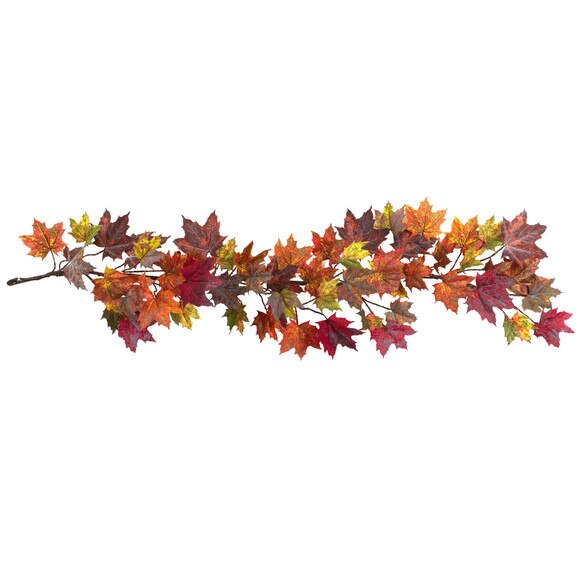 60 Maple Leaf Garland - SKU #4939