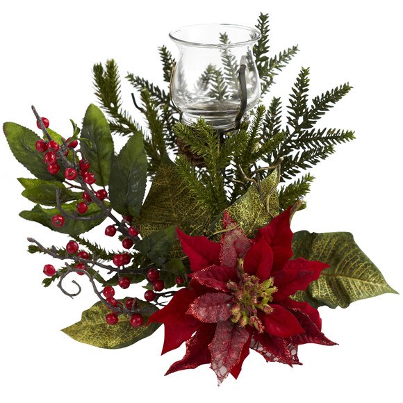 Poinsettia Candleabrum - SKU #4951