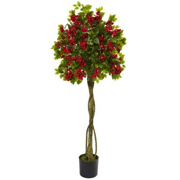 5 Bougainvillea Artificial Topiary Tree - SKU #5508