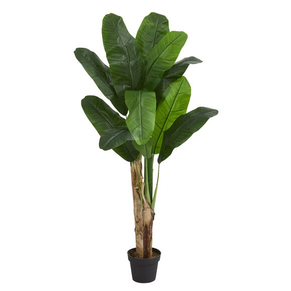 4 Double Stalk Banana Artificial Tree - SKU #5576