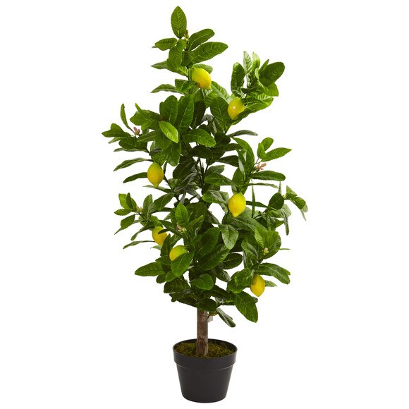 3 Lemon Artificial Tree - SKU #5581