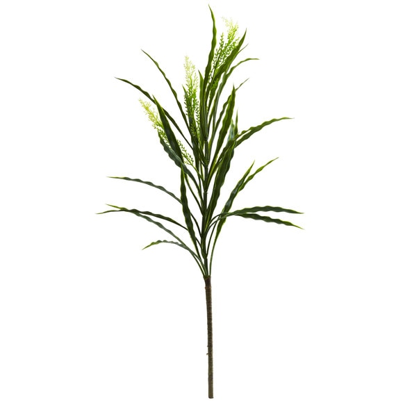 28 Vanilla Grass Spray x1 w/3Flrs 28 Lvs - SKU #6172