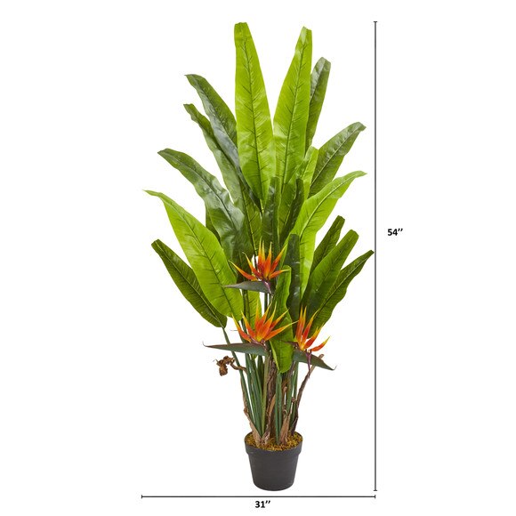 4.5 Bird of Paradise Artificial Plant - SKU #6355 - 1