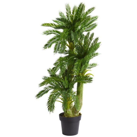 Triple Potted Cycas Artificial Plant - SKU #6357 - 1