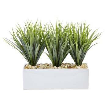 Vanilla Grass in Rectangular Planter - SKU #6915