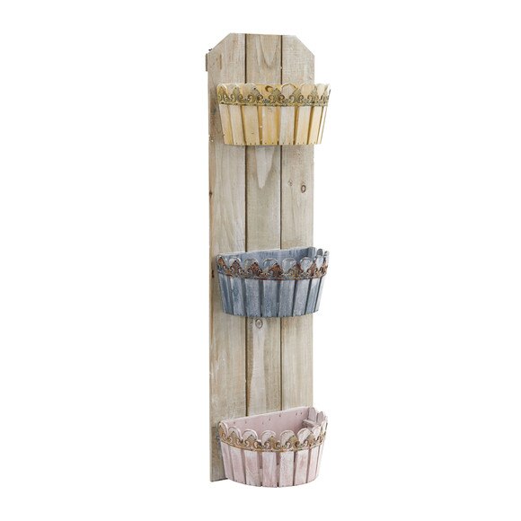 35 Triple Wall Planter - SKU #7046 - 2
