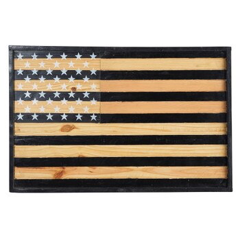 36 American Wood Flag Wall Decor - SKU #7108