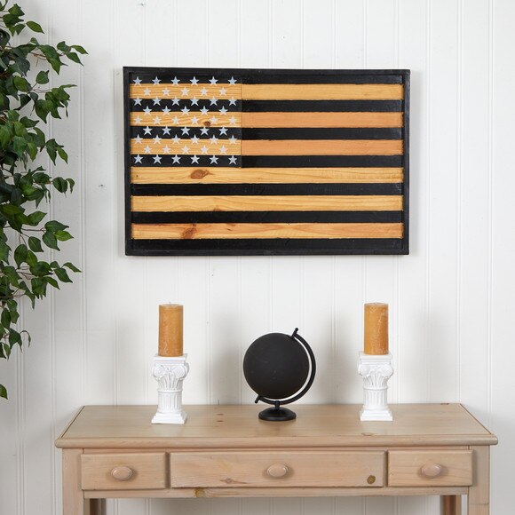 36 American Wood Flag Wall Decor - SKU #7108 - 3