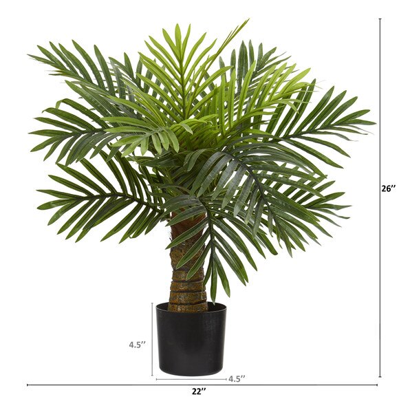 26 Robellini Palm Artificial Tree - SKU #9452 - 1