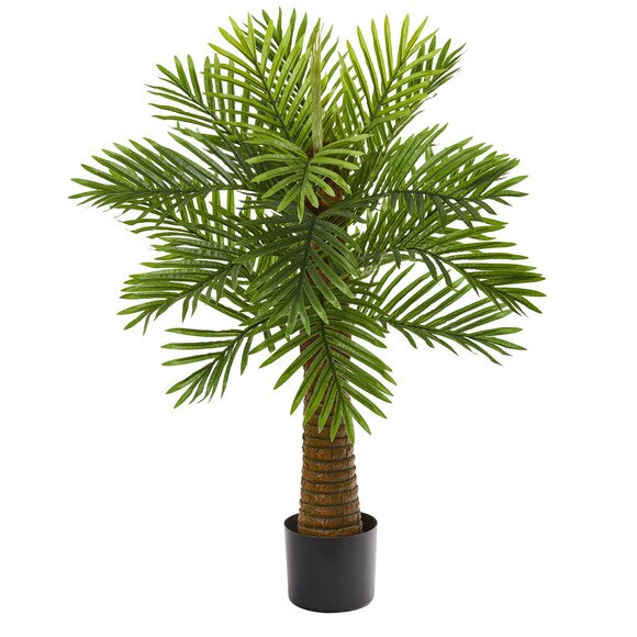 3 Robellini Palm Artificial Tree - SKU #9453
