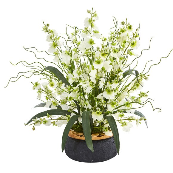 19 Dancing Lady Artificial Arrangement in Vase - SKU #A1039-PP - 6