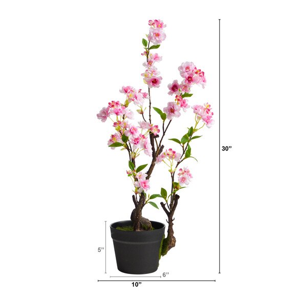 2.5 Cherry Blossom Artificial Plant - SKU #P1502 - 1