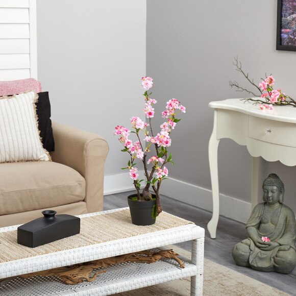 2.5 Cherry Blossom Artificial Plant - SKU #P1502 - 5