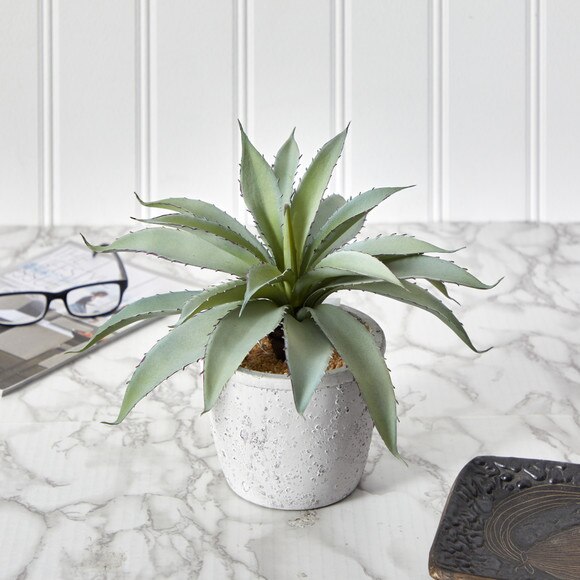 9 Aloe Succulent Artificial Plant - SKU #P1516 - 3