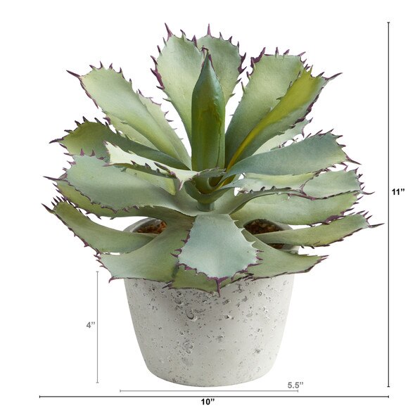 11 Succulent Artificial Plant - SKU #P1517 - 1
