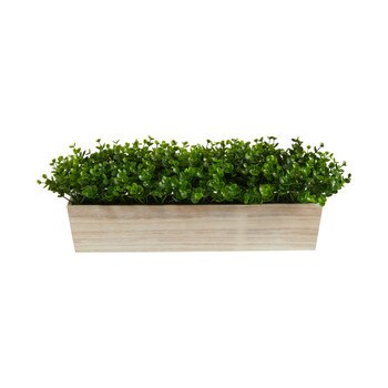 19 Eucalyptus Artificial Plant in Decorative Planter - SKU #P1654