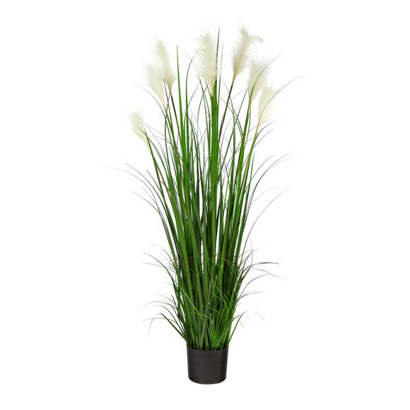 4.5 Plum Grass Artificial Plant - SKU #P1679