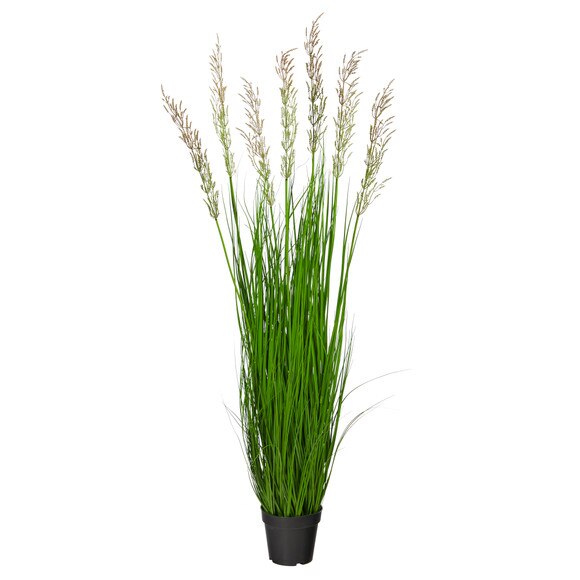 4.5 Plum Grass Artificial Plant - SKU #P1683