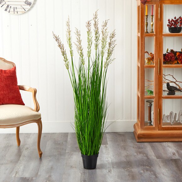 4.5 Plum Grass Artificial Plant - SKU #P1683 - 2