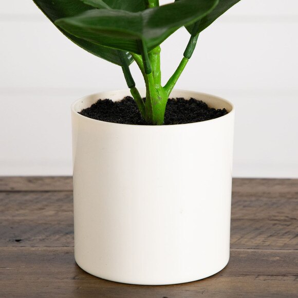 20-in Artificial Fiddle Leaf Fig Plant - SKU #P2048-S1 - 4