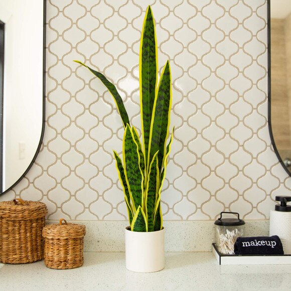30-in Artificial Sansevieria Plant - SKU #P2049-S1 - 5