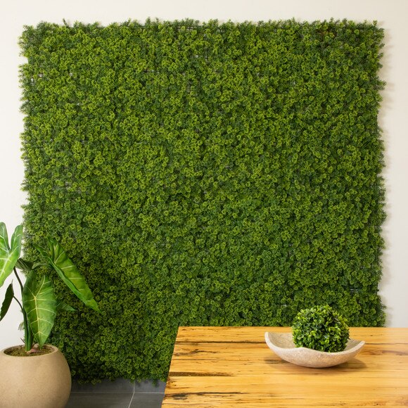 20 x 20 UV Resistant Irish Green Meadow Artificial Living Wall Panels Indoor/Outdoor - Set of 6 - SKU #P2081 - 10