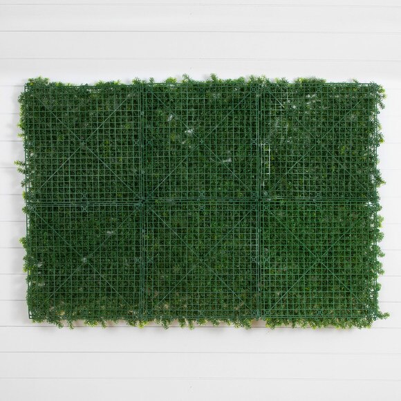 20 x 20 UV Resistant Irish Green Meadow Artificial Living Wall Panels Indoor/Outdoor - Set of 6 - SKU #P2081 - 11