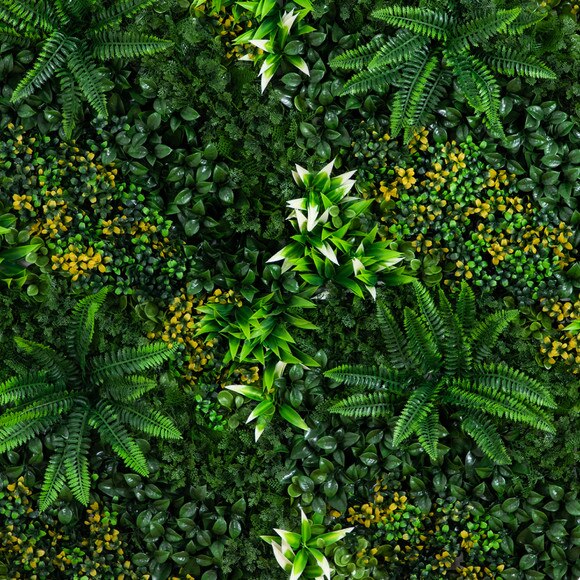 40 x 40 UV Resistant Hawaiian Islands Artificial Living Wall Panel Indoor/Outdoor - SKU #P2086 - 3