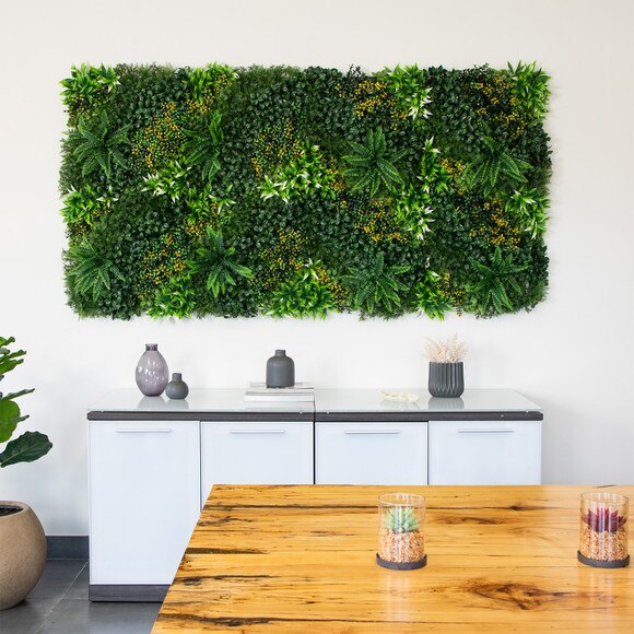 40 x 40 UV Resistant Hawaiian Islands Artificial Living Wall Panel Indoor/Outdoor - SKU #P2086 - 9