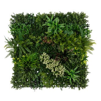 40 x 40 UV Resistant Amazon Rainforest Artificial Living Wall Panel Indoor/Outdoor - SKU #P2088