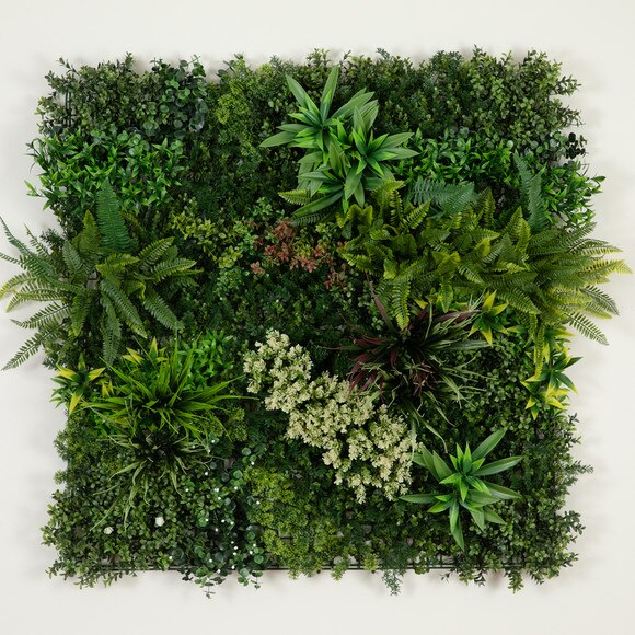 40 x 40 UV Resistant Amazon Rainforest Artificial Living Wall Panel Indoor/Outdoor - SKU #P2088 - 5