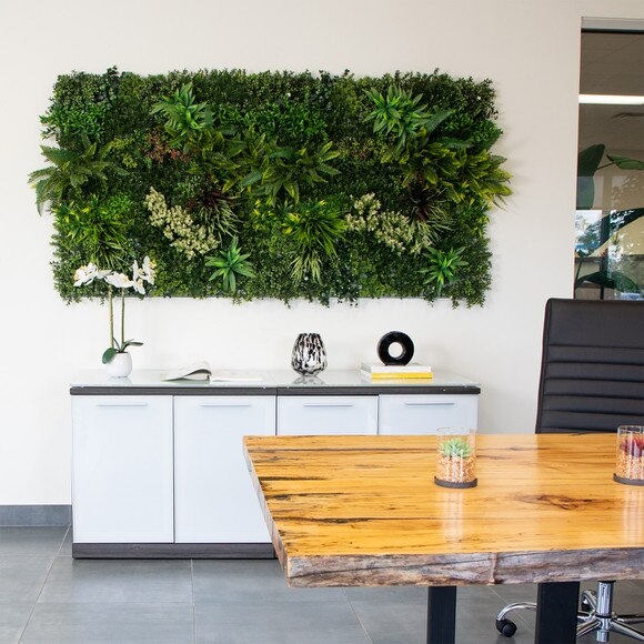 40 x 40 UV Resistant Amazon Rainforest Artificial Living Wall Panel Indoor/Outdoor - SKU #P2088 - 7