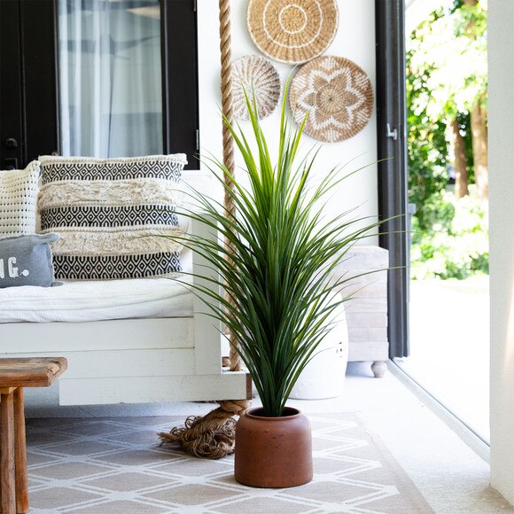 4 UV Resistant Artificial Grass Plant Indoor/Outdoor - SKU #P2161 - 3