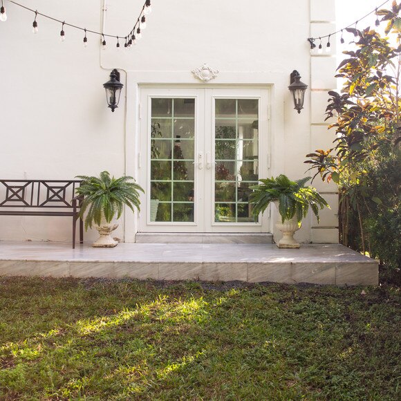 48 UV Resistant Artificial Boston Fern Indoor/Outdoor - Set of 2 - SKU #P2181-S2 - 6